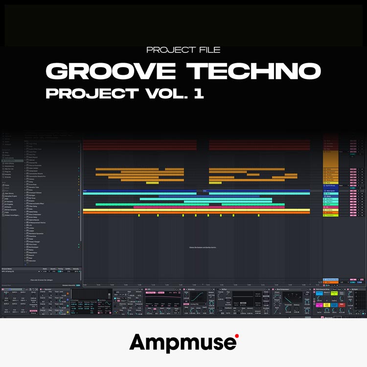 Groove Techno Template 1 - Ableton Live Project File